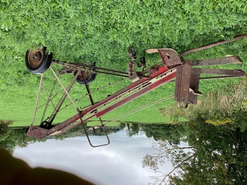 Antique Bale Loader ( Hay And Forage Equipment )