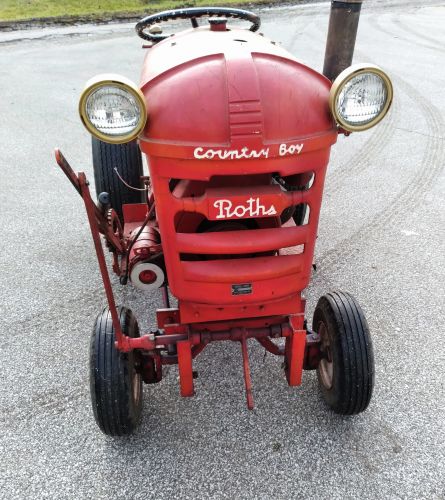 For Sale: Vintage 1950's Roths Country Boy  Tractor W/ Bulldozer Blad