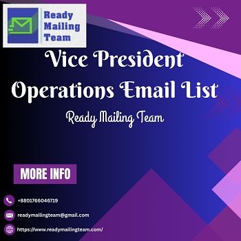 Enhance Your B2b Success With Ready Mailing Team’s Vp Of Operations