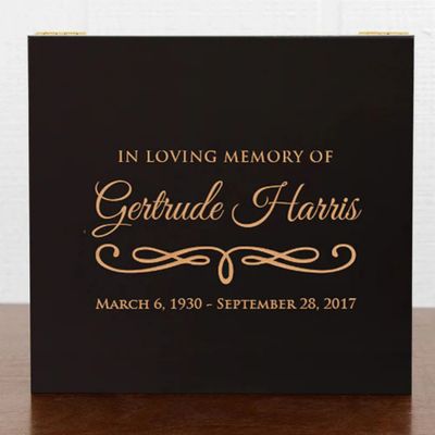 Personalized Wooden Box | Custom Laser Etched Cases ( Household )