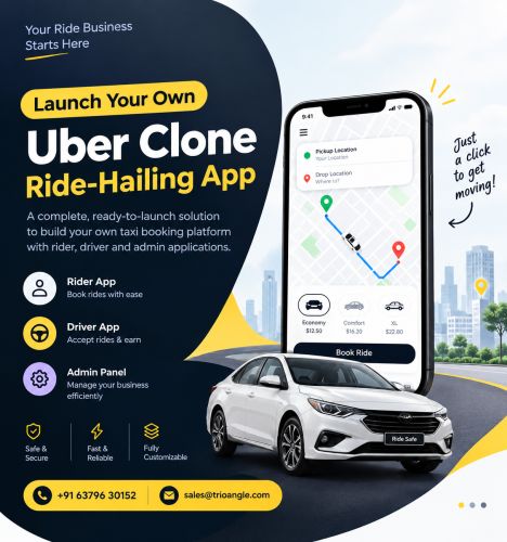 Launch Your Ride-hailing App With An Uber Clone Script ( Alternative 